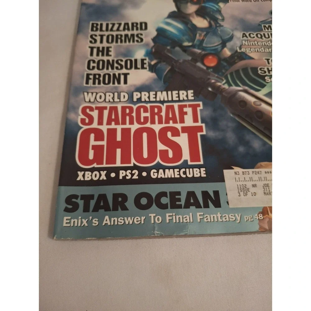 Game Informer Nov 2002 Issue 115 Starcraft Ghost Resident Evil Zero Ad Vice City
